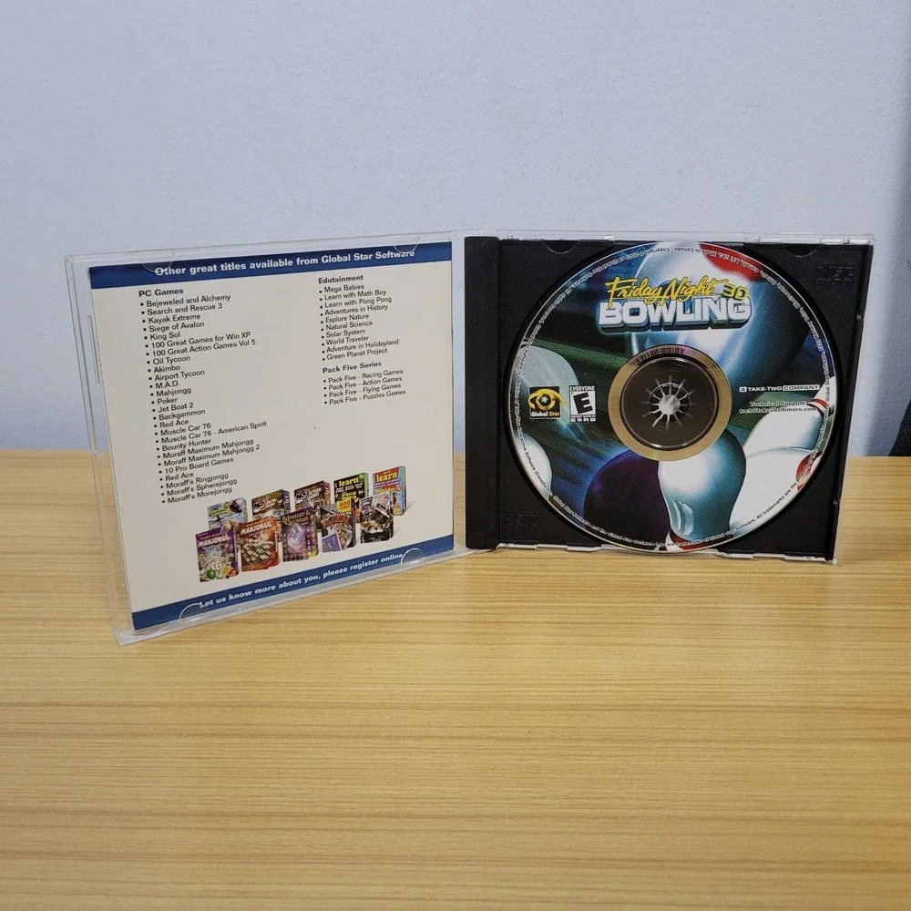 Friday Night 3D Bowling PC CD-ROM Game